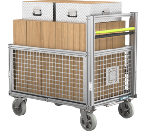 Mobile container scaffolding timber view 2 | © MUNK GmbH