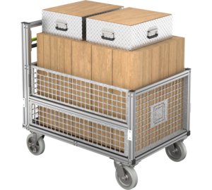 Mobile container scaffolding timber view 3 | © MUNK GmbH