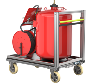 Mobile cont. powder extinguishing system view 2 | © MUNK GmbH