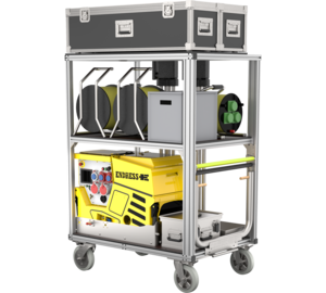 Mobile container lighting with floodlight | © MUNK GmbH