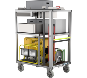 Mobile container transfer pumping view 2 | © MUNK GmbH