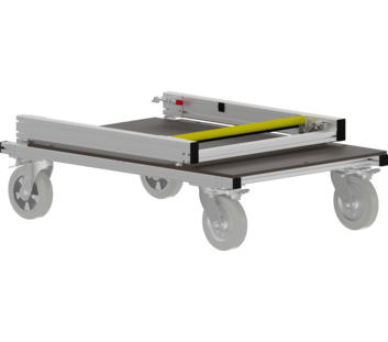 Rolling trolley with fold-away control panel (folded) | © MUNK GmbH