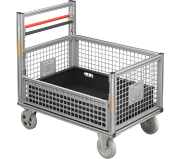 Universal mobile lattice box with tub insert | © MUNK GmbH