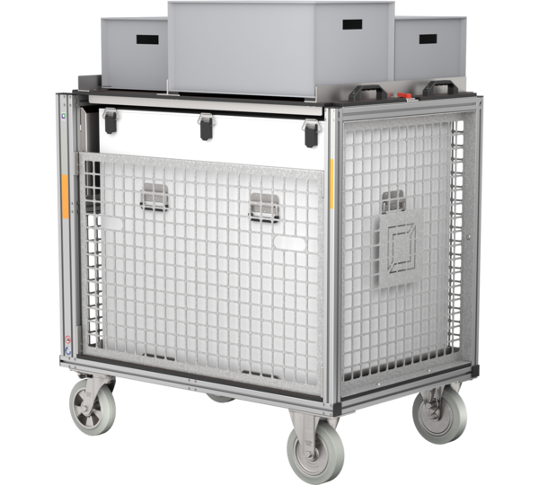 Mobile container black/white separation | © MUNK GmbH