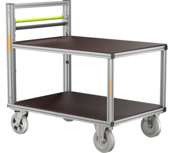 Universal mobile container with 2 platforms, low | © MUNK GmbH