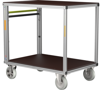 Universal mobile container with 2 platforms, high | © MUNK GmbH