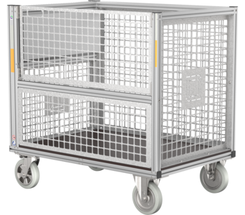 Universal mobile container with lattice box high | © MUNK GmbH