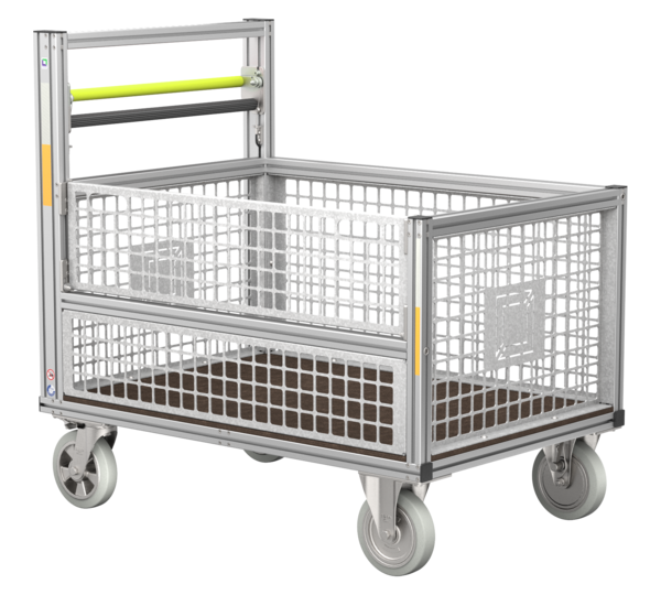 Mobile container universal with lattice box | © MUNK GmbH