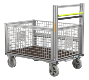 Universal mobile container with lattice box | © MUNK GmbH