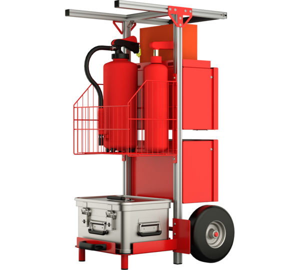 SafeCaddy® "Fire protection" with loading | © MUNK GmbH