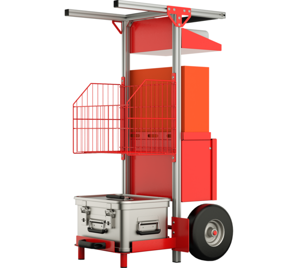 SafeCaddy® "First Aid" with loading | © MUNK GmbH