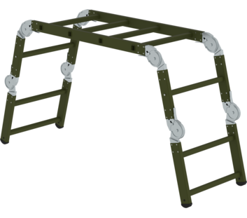 Rescue stretcher storage RAL 6031 | © MUNK GmbH