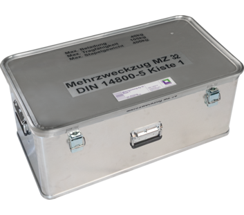 Case with "power puller MZ 32" lettering (K1) | © MUNK GmbH