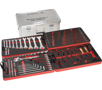 Case with "tool set metal 1" contents size 3 | © MUNK GmbH