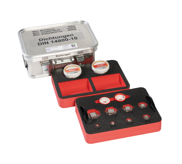 Case with "seal set" contents size 4 view 2 | © MUNK GmbH