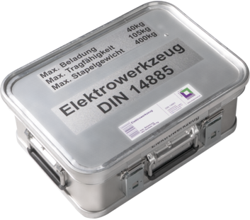 Case with "power tool set" contents size 4 | © MUNK GmbH