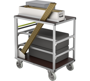 Conteneur roulant Récipient pliant Vue 2 | © MUNK GmbH