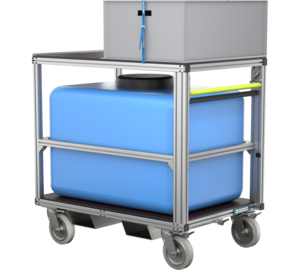 Conteneur roulant Réservoir d’agent moussant Vue 2 | © MUNK GmbH