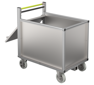 Conteneur roulant Système chaotique Vue 3 | © MUNK GmbH