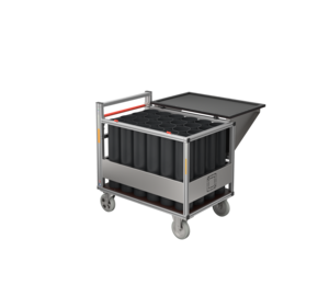 Transportsicherung m. RC Atemluftfl. aufgeklappt | © MUNK GmbH