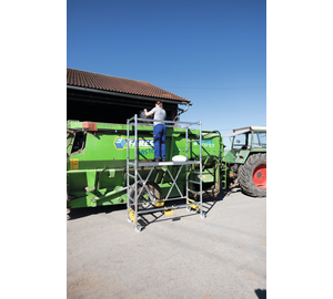 Klappgerüst mit Ausbaueinheit | © MUNK GmbH