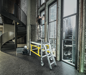 Mobile assembly platform in use | © MUNK GmbH