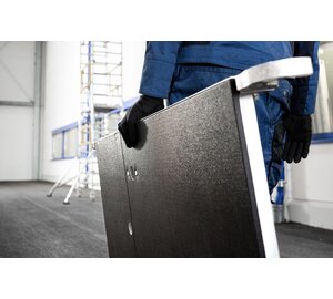 PLATFORM WITH CAP 1.25 m FlexxTower, GRP | © MUNK GmbH