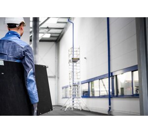 PLATFORM WITH CAP 1.25 m FlexxTower, GRP | © MUNK GmbH