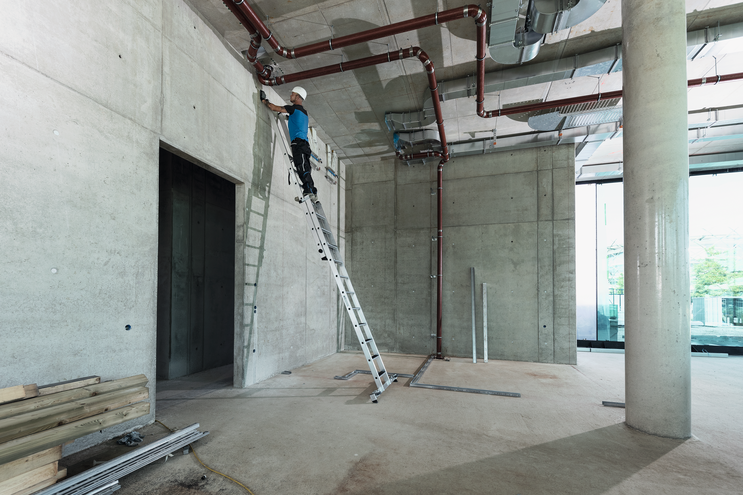 Minimum ladder length, content image | © MUNK GmbH