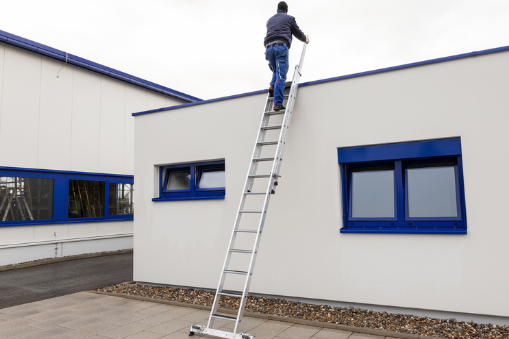 Push-up ext. ladd. 2-sec.w.std. stab. 1x14 + 1x7 rungs | © MUNK GmbH