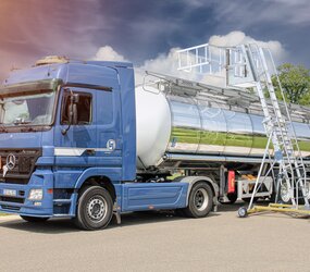 Tanker ladder with steps | © MUNK GmbH