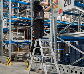 2-sided ladd., 2-sided acc. w. clip-step 2x5 st. Application | © MUNK GmbH