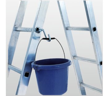Bucket hook f.edged step and run ladders, built-in | © MUNK GmbH
