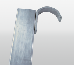 Hook for step/rung ladders, rail to Ø 36mm | © MUNK GmbH