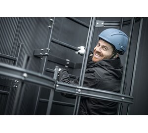 Steigleiteranlage Detail 1 in der Anwendung | © MUNK GmbH