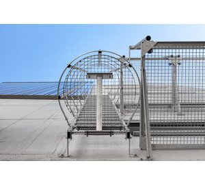 Échelle crino sur install. struct. vue d’en bas | © MUNK GmbH