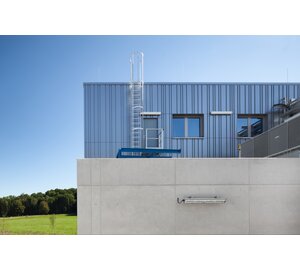 Échelle à crinoline sur install. structurelles | © MUNK GmbH