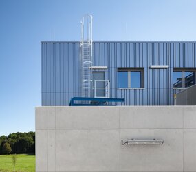 Vertical ladder on site equipment | © MUNK GmbH