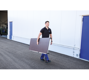 Arbeitsdiele klappbar Anwendung Transport | © MUNK GmbH