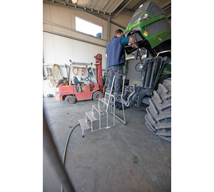 Arbeitspodest starr mit Handlauf Anwendung | © MUNK GmbH