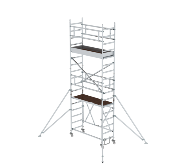 Mob.scaff. 0.75x1.80 w.outr.,pf H=3.80m | © MUNK GmbH