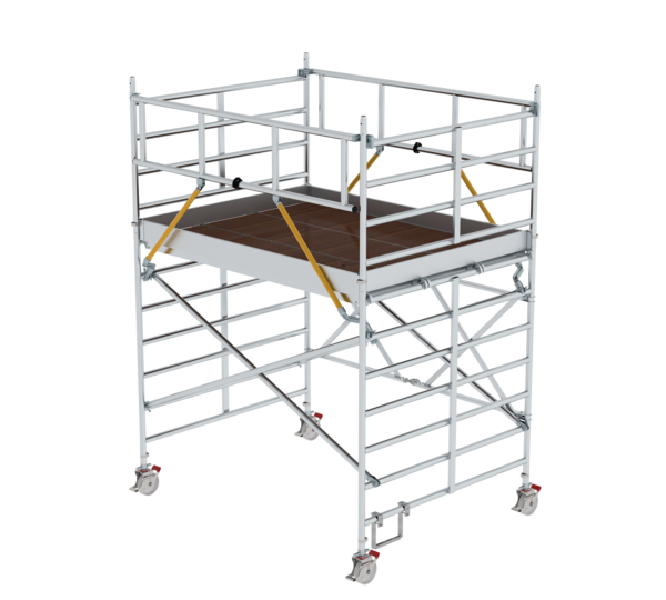 Échaf. pliant avec 3 PF et haut. de travail 4,51 m | © MUNK GmbH