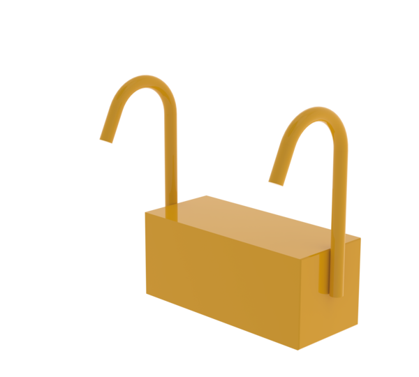 Ballastgewicht 10,0 kg gelb | © MUNK GmbH