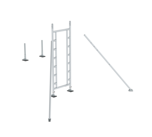 FlexxTower stair kit basic set for one-sided access  | © MUNK GmbH