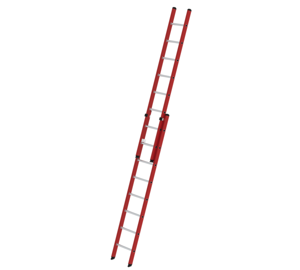Schiebeleiter GFK/Alu 2-teilig ohne Trav., 2x8 Sp. | © MUNK GmbH