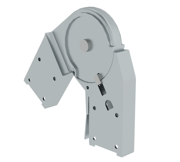 Charnière acier automatique pour échelle pliante | © MUNK GmbH