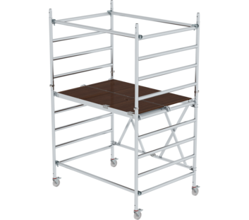 Fold. scaff. w. ext. unit 1.35x1.80m | © MUNK GmbH