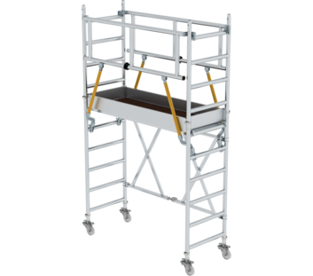 Échafaudage pliant SG 1,80x0,75 m, hauteur PF 2,08m | © MUNK GmbH