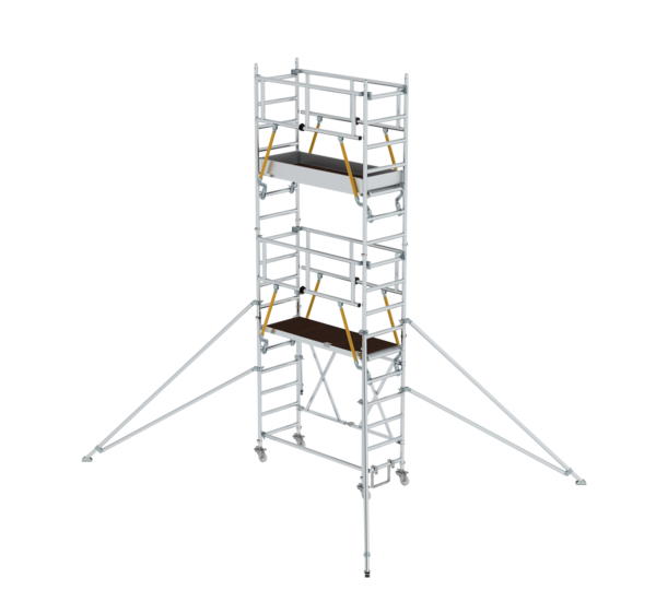 Fold. scaff. SG 1,80x0,75 m w.outr.,pf H=4,04 m | © MUNK GmbH