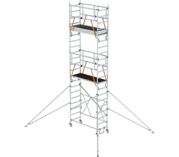 Fold. scaff. SG 1,80x0,75 m w.outr.,pf H=5,16 m | © MUNK GmbH